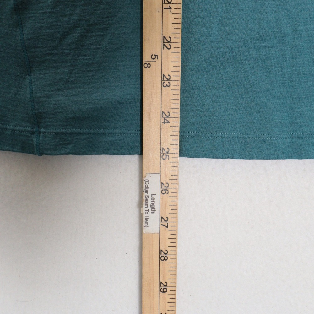 Smartwool Merino 150 Top Women M Base Layer Long Sleeve Teal Blue Merino Wool - Picture 5 of 9